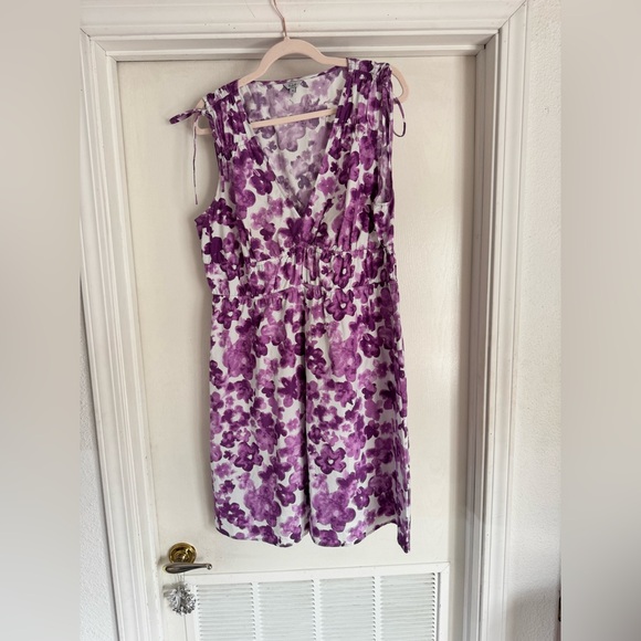 NWOT Rails Fay Mini Dress in Iris Watercolor Floral - Picture 5 of 15